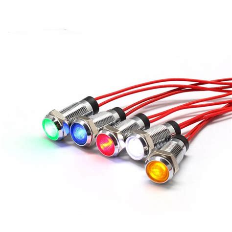 110v led metal housing indicator lights|110v led shop light.